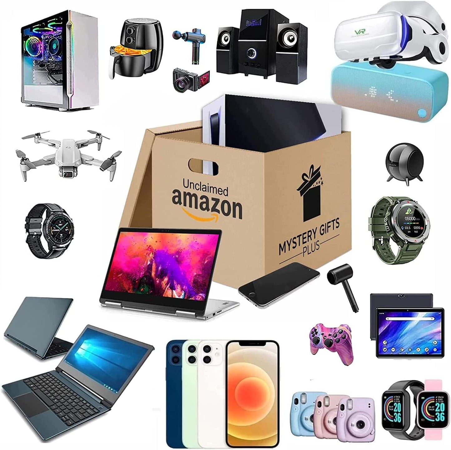 Caja de Electrónica de Alta Gama (30 Artículos Nuevos) – Valor de 890€ Garantizado